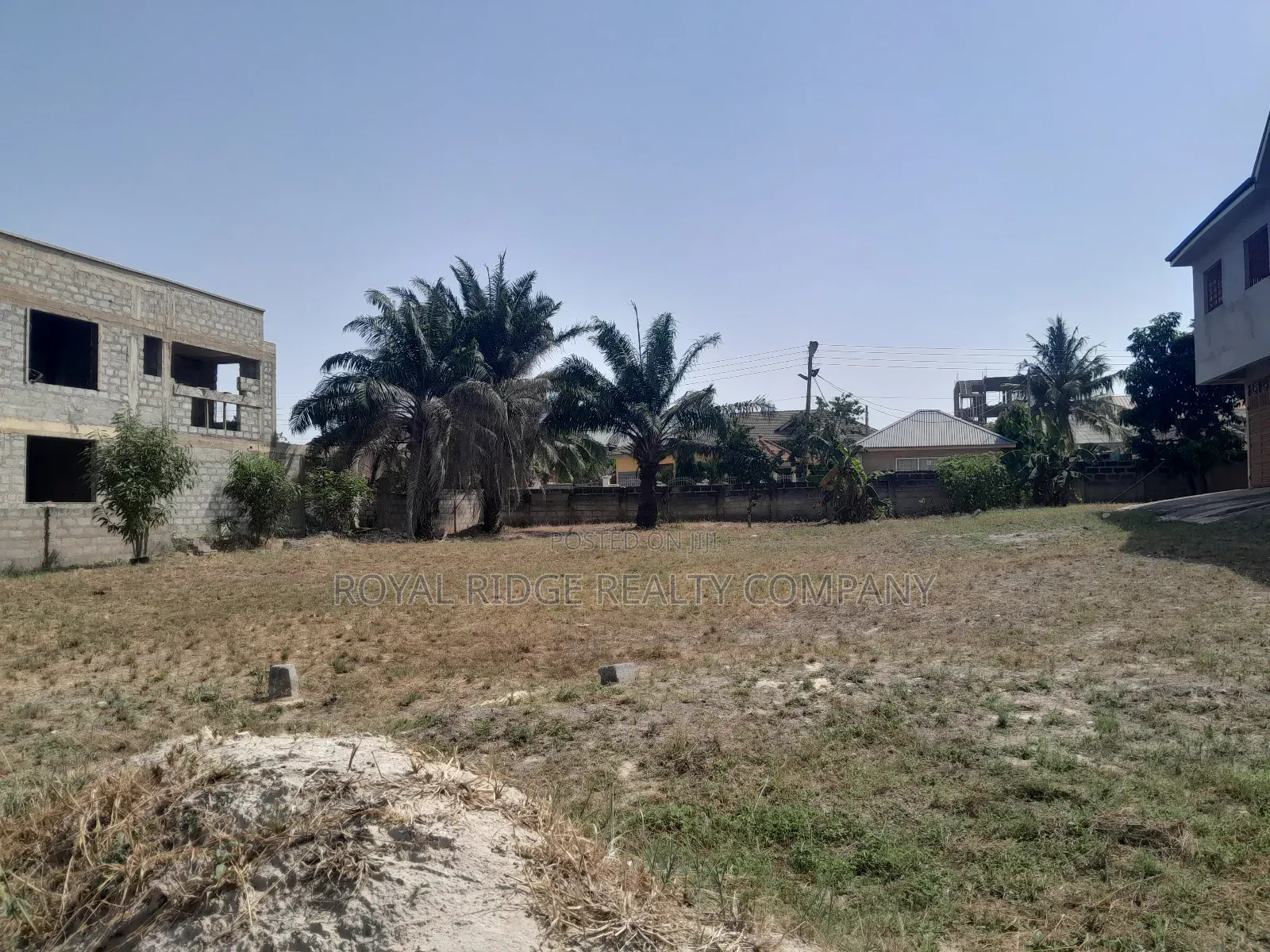 Land for Sale at Spintex on a Tarred Road