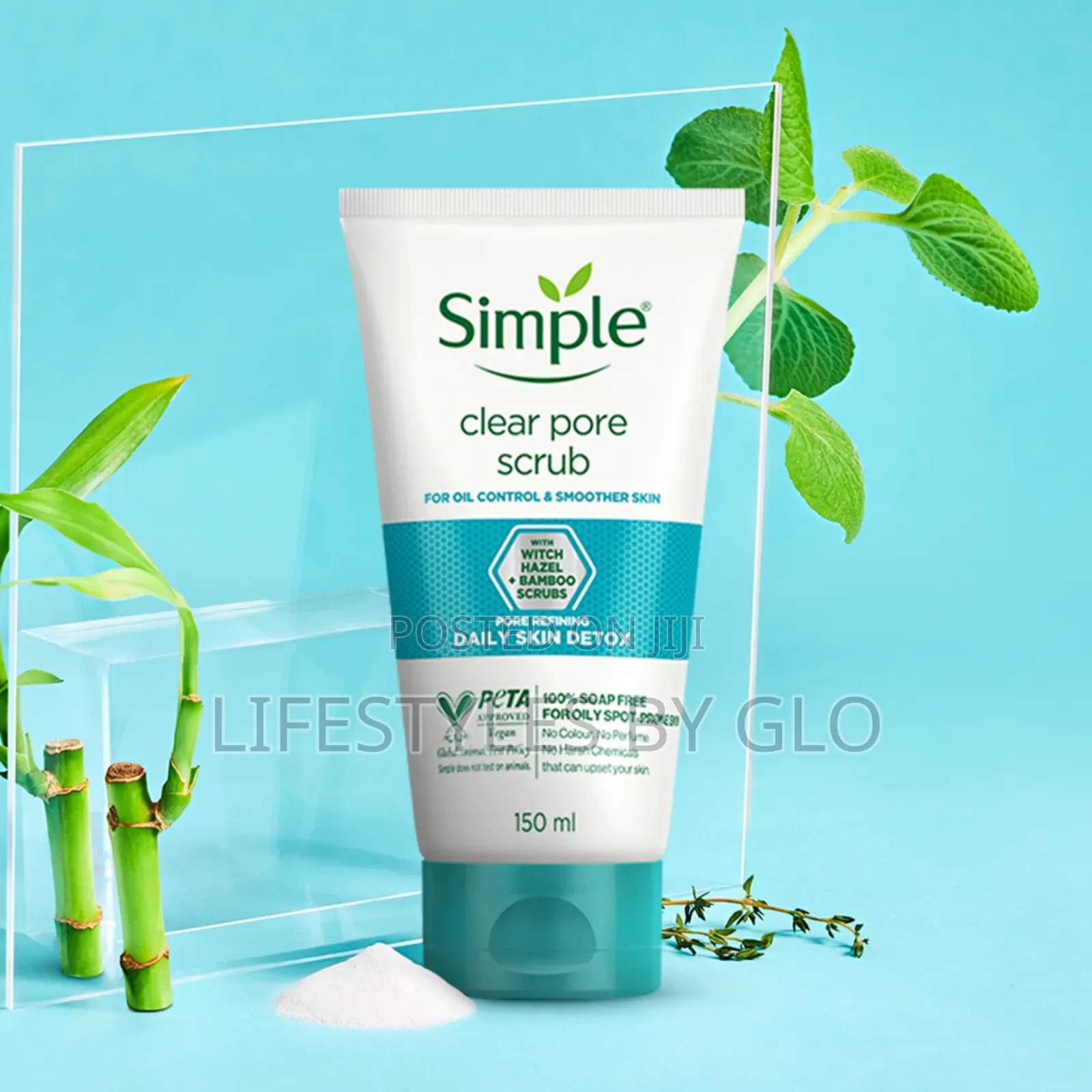Simple Clear Pore Facial Scrub