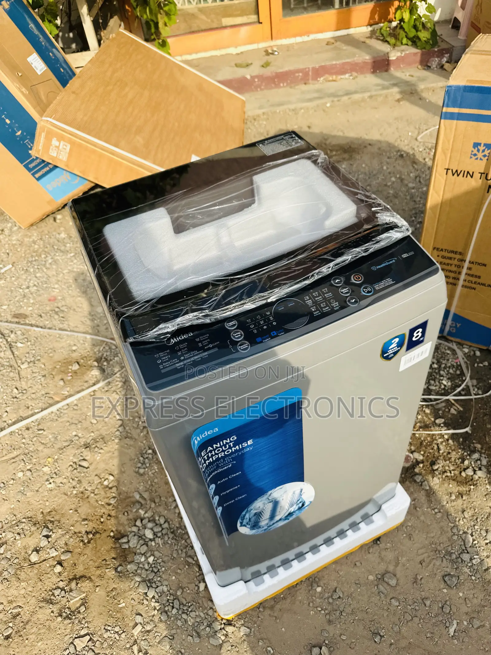 Less Expensive—-8kg Topload Midea Washing Machine