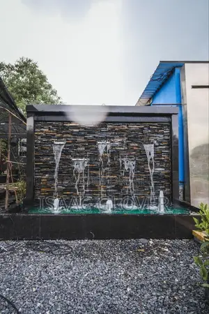 Water Fall Fountain Construction