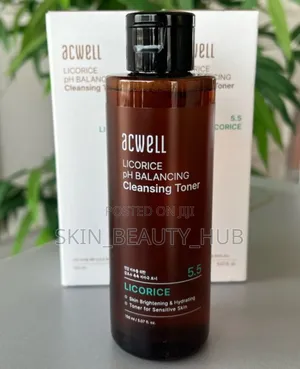 ACWELL Licorice Ph Balancing Korean Toner for Cleansing