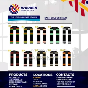 Warren's Sash Kente