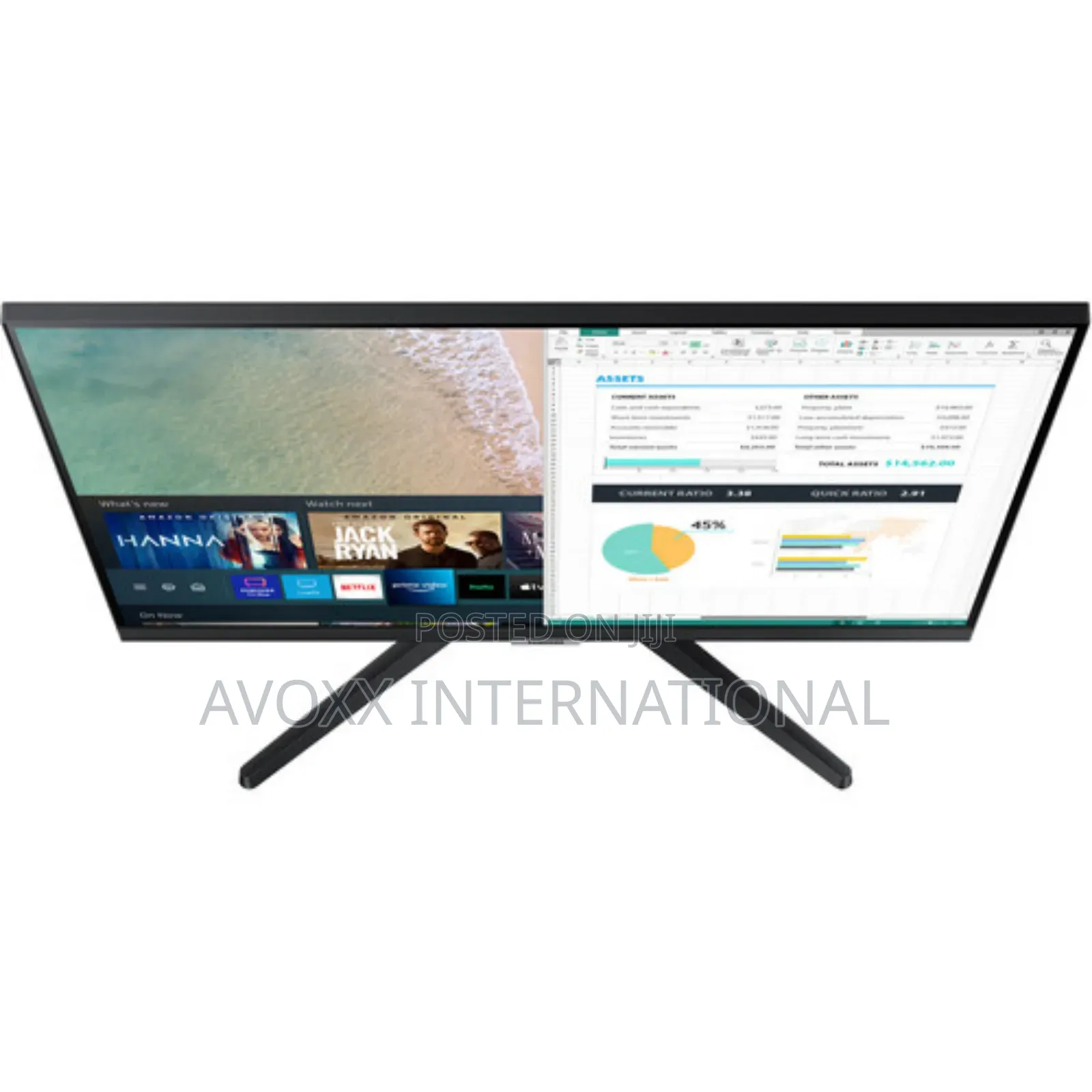 Samsung S24am506nn 24" 16:9 Ips Smart Monitor W/Streaming Tv