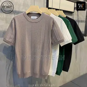 Quality Knitted Jacquard T-Shirts