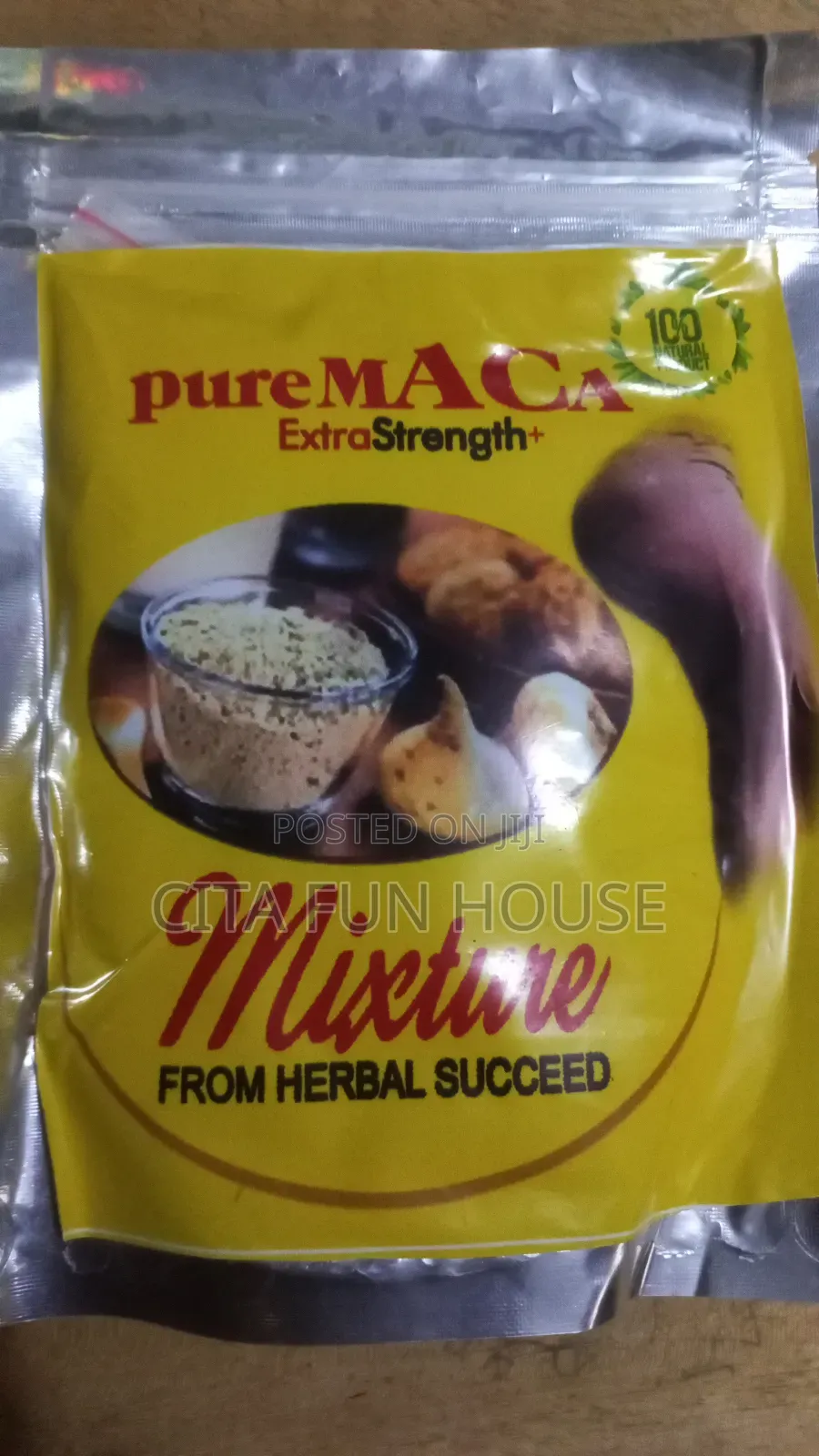 Pure Maca Powder for Hips and Butt Enhancement