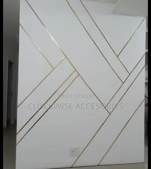 Gold Strip Wall Sticker Tape for Room Decoration