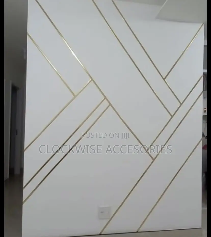 Gold Strip Wall Sticker Tape for Room Decoration