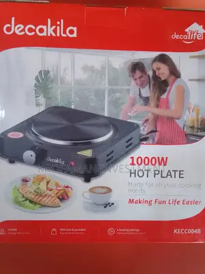 Decakila Kecc004b Electric Hot Plate – 1 Burner