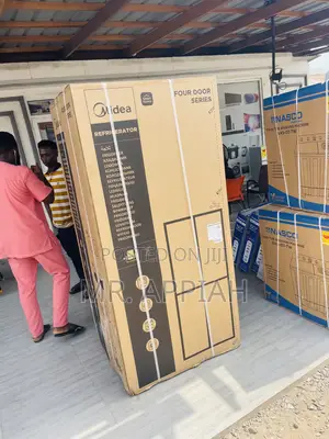 Shop Midea MDRF632FGN46D Side by Side Electric Fridge.