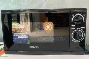 Fast Heating Bruhm 20L Microwave Oven BMM-20mb-Black