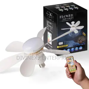 Flower Fan Light