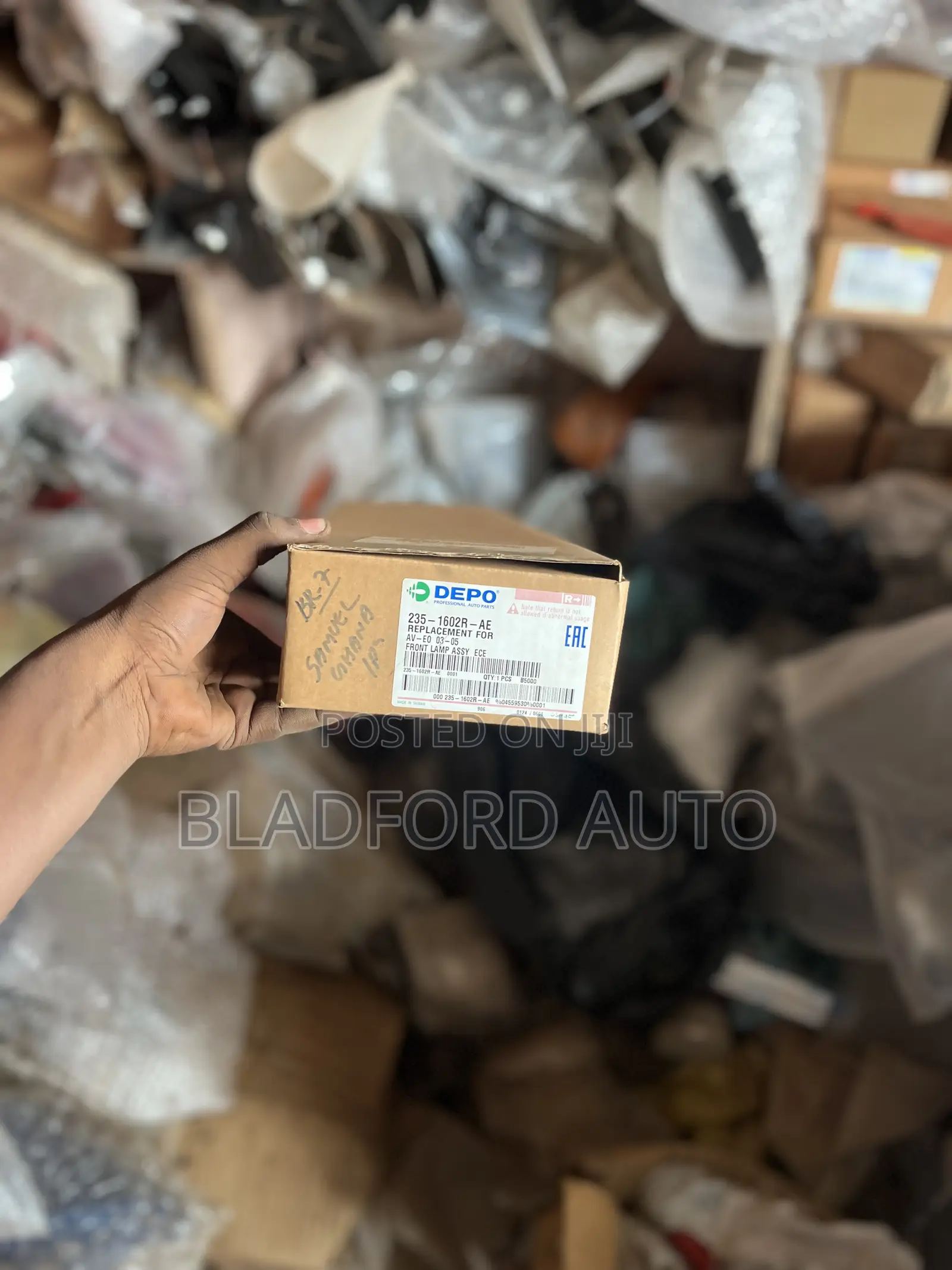 Aveo 03 Bumper Light DEPO