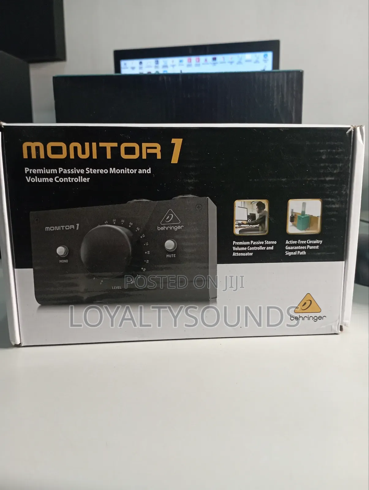 Behringer Monitor1 Passive Stereo Monitor and Volume Control
