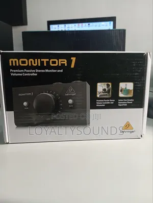 Behringer Monitor1 Passive Stereo Monitor and Volume Control