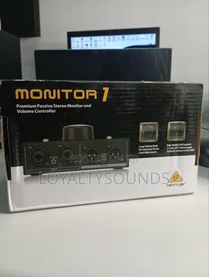 Behringer Monitor1 Passive Stereo Monitor and Volume Control