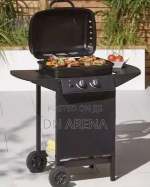 Tesco 2 Burner Gas BBQ Grill Stand