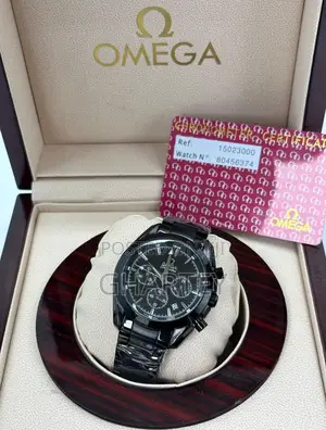 Business Omega Mens Chronograph Watch