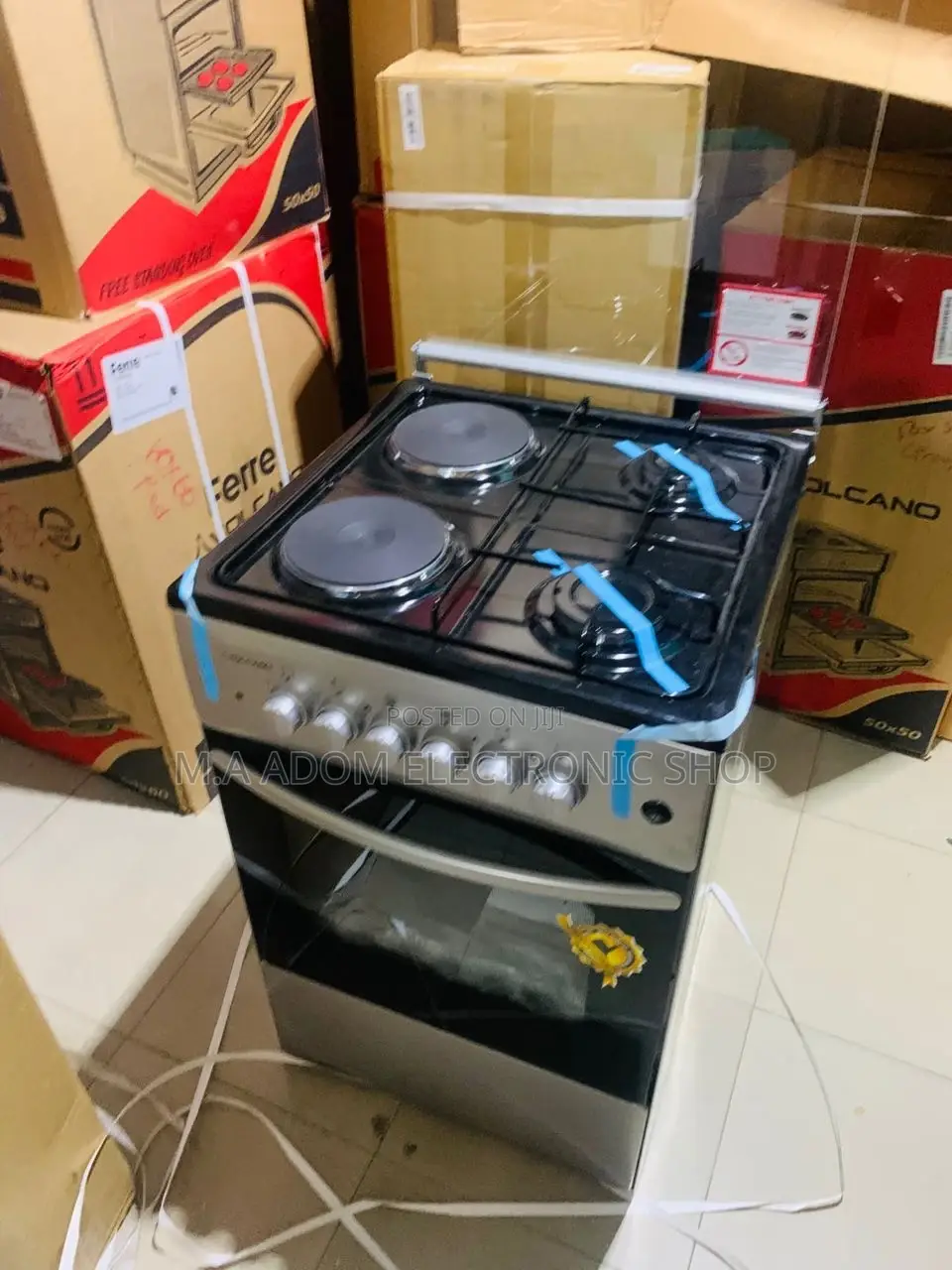 Unleash Your Culinary Potential:Volcano 50x50 Dual Fuel Oven