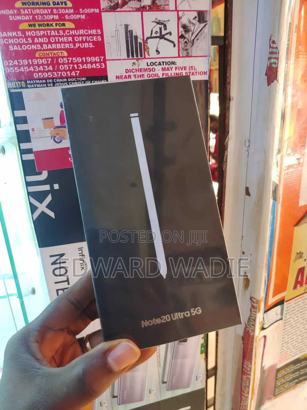 New Samsung Galaxy Note 20 Ultra 5G 256 GB White
