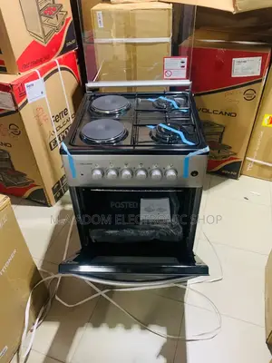 Versatile Volcano 50x50 2electric and 2gas Oven