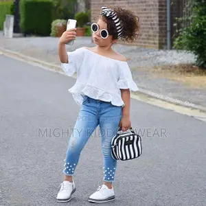 2pcs Girls Wear. Ages 4-7yrs