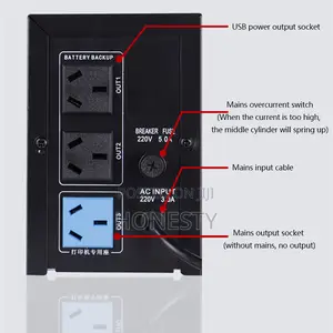 Ghana High Quality 1000va Backup Power Supply Offline Ups