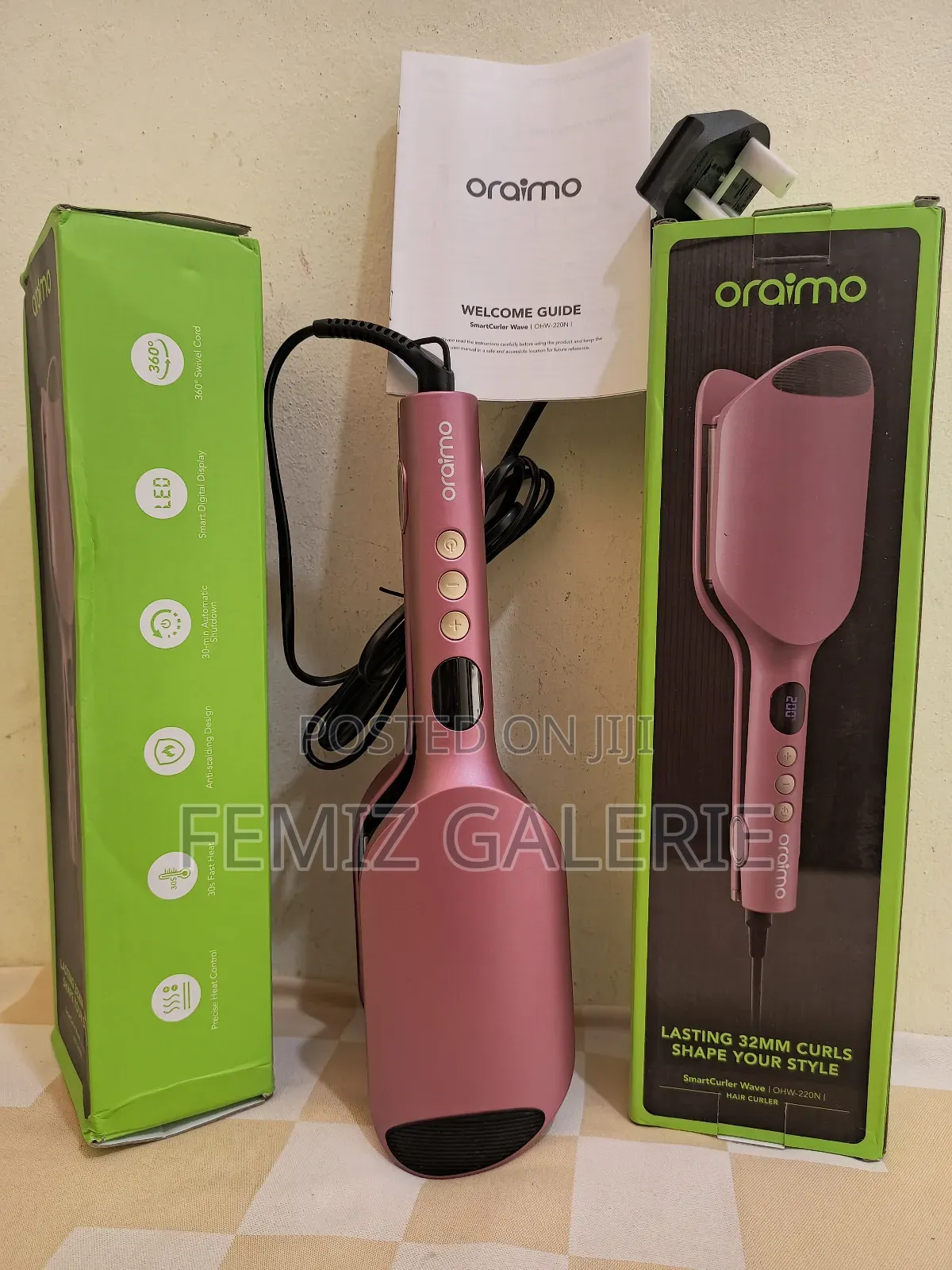 Oraimo Smart Curler Wave 32mm Hair Curler