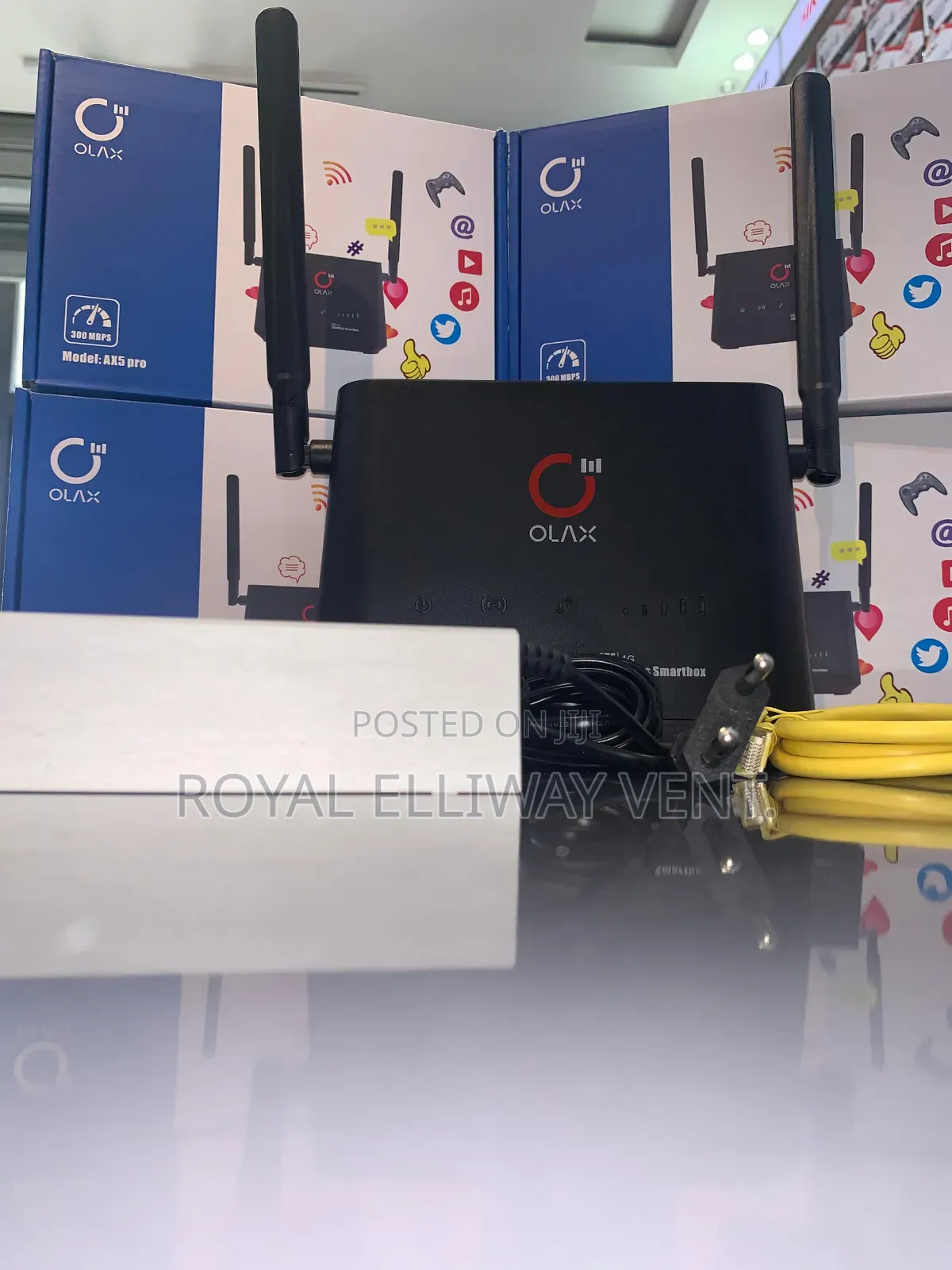 Olax Router With Power Bank