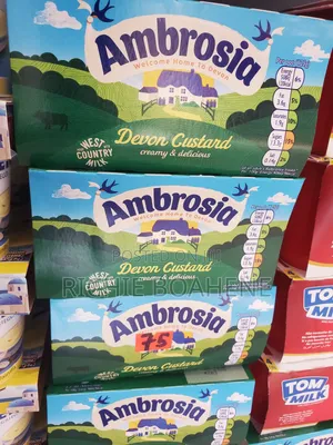 Ambrosia Custard 75cedis for 1