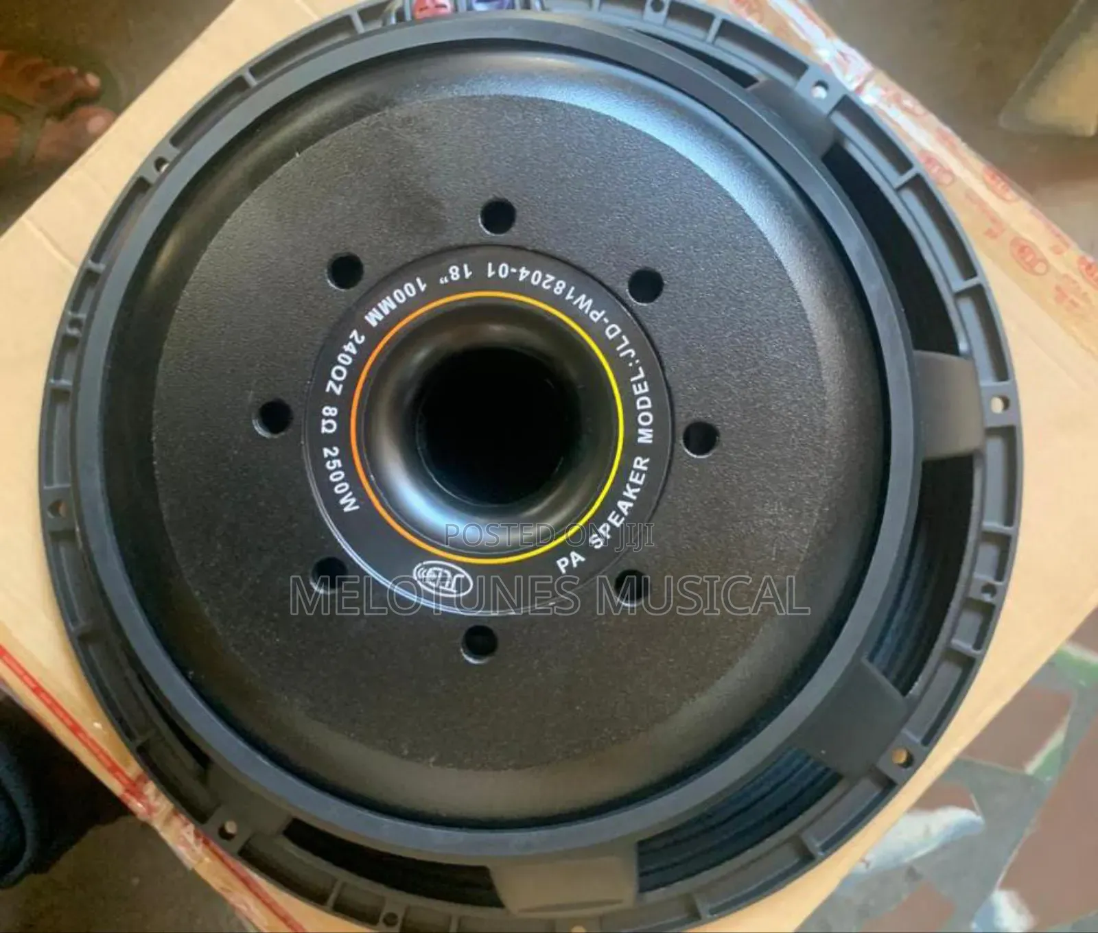 JLD 2500watt 18inches Double Magnet Naked Speaker