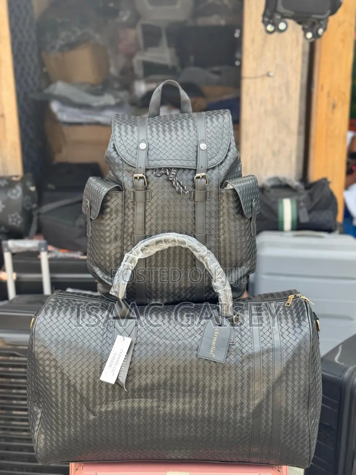 Two Set Quality Duffel Travel Bag With Backpack