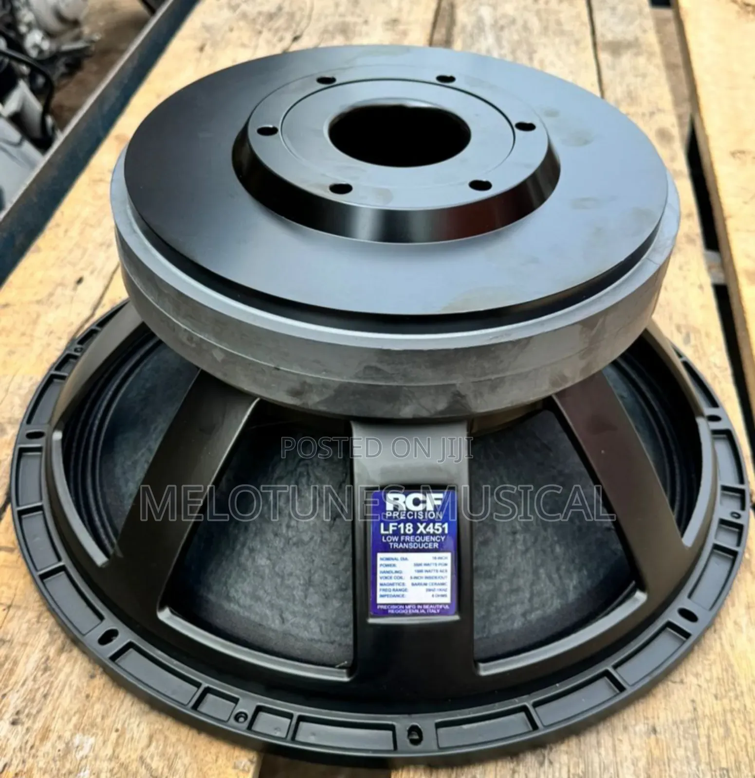 RCF 18inches 3000watt Naked Speakers [1pair]