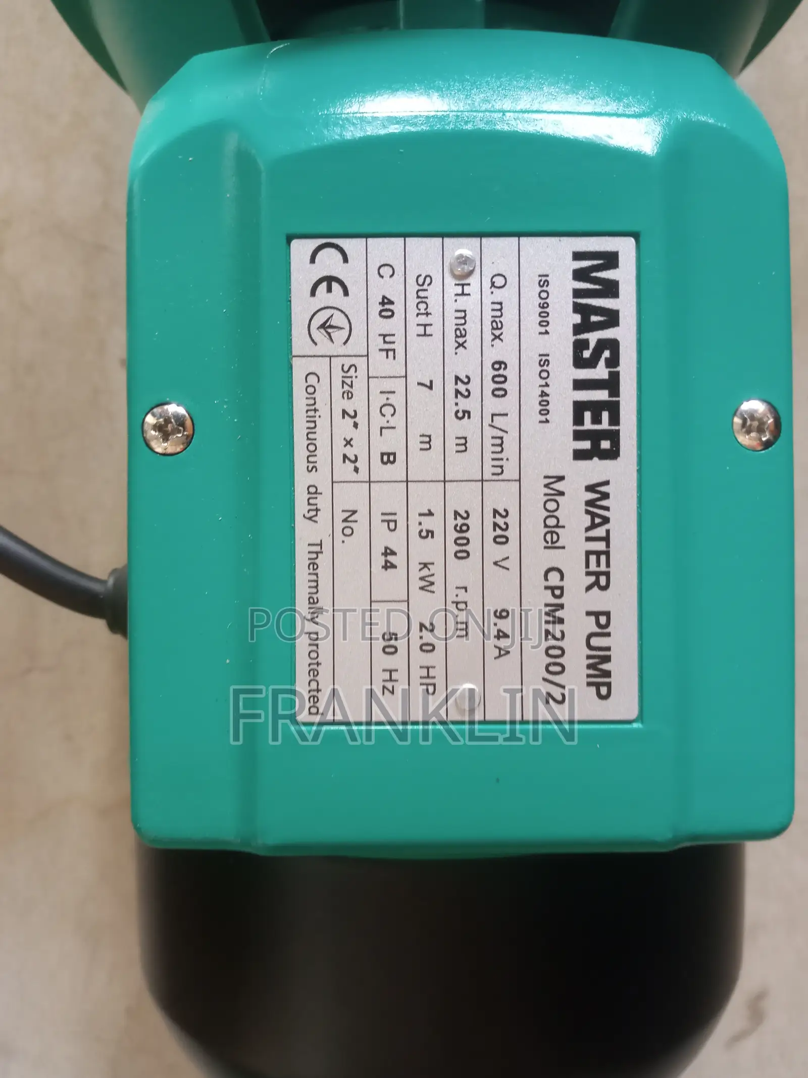 Surface Water Pumping Machine