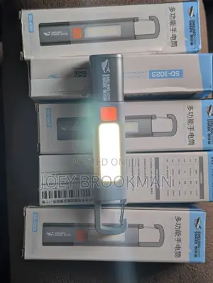 New Xiaomi Portable LED Flashlight USB Rechargeable