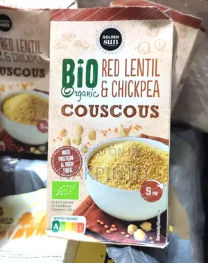 Organic Red Lentils and Chickpeas Couscous