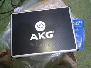 Akg Drum Set Session 1 Microphone Set With Stands Cables