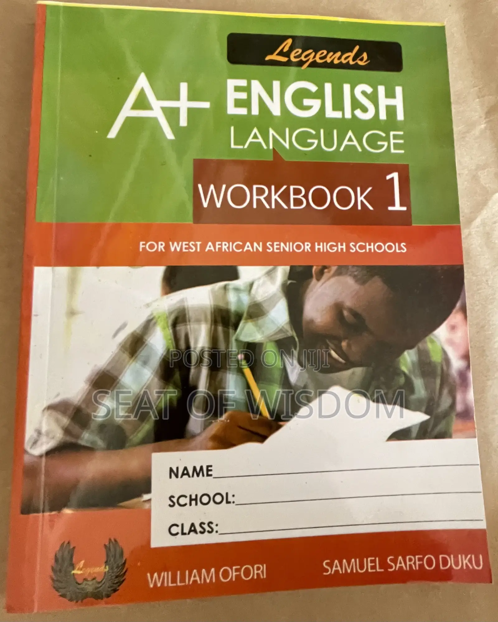 A+ English Language Workbook 1 for West African SHS