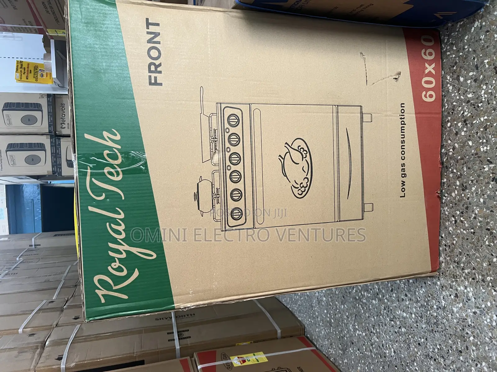 Brand New Italian Design Royal Tech 60/60 (4gas) Burner