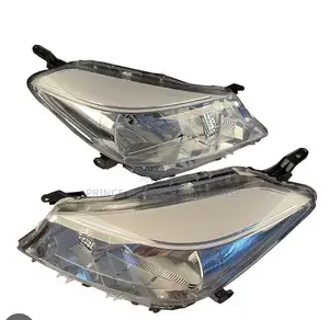 Toyota Vitz 2012 2013 2014 Headlight All White Pair
