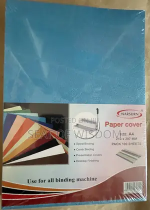 A4 Binding Paper (Hard Cover)