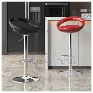 Modern Moon Design Bar Stool