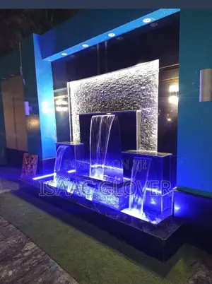 Water Fall Fountain Construction