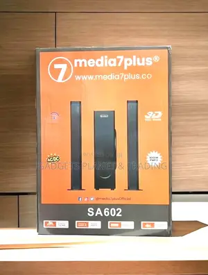 Media7plus Super Bass Bluetooth Sound Bar Woofer Set - 60w