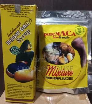 Weight Gain Syrup With Pure Maca Powder