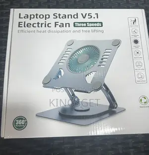 V5.1 Laptop Stand With Cooling Fan
