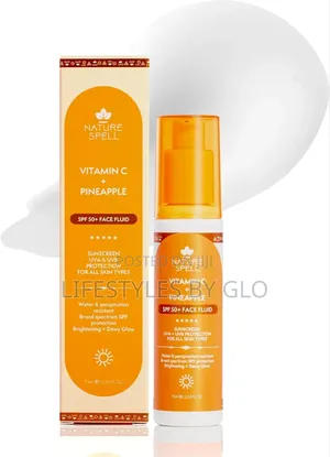 Nature Spell Vitamin C Pineapple SPF50+ Face Sun Spray
