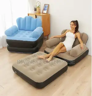 Inflatable Folding Sofa Bed With Hand Handle