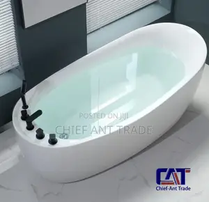 Classy Fibre Bath / Bathtub With Showers and Regulators
