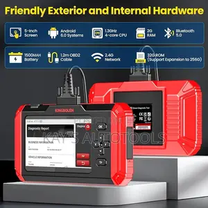 Kingbolen S600 4system 10 Resets Car Scanner Free Updates