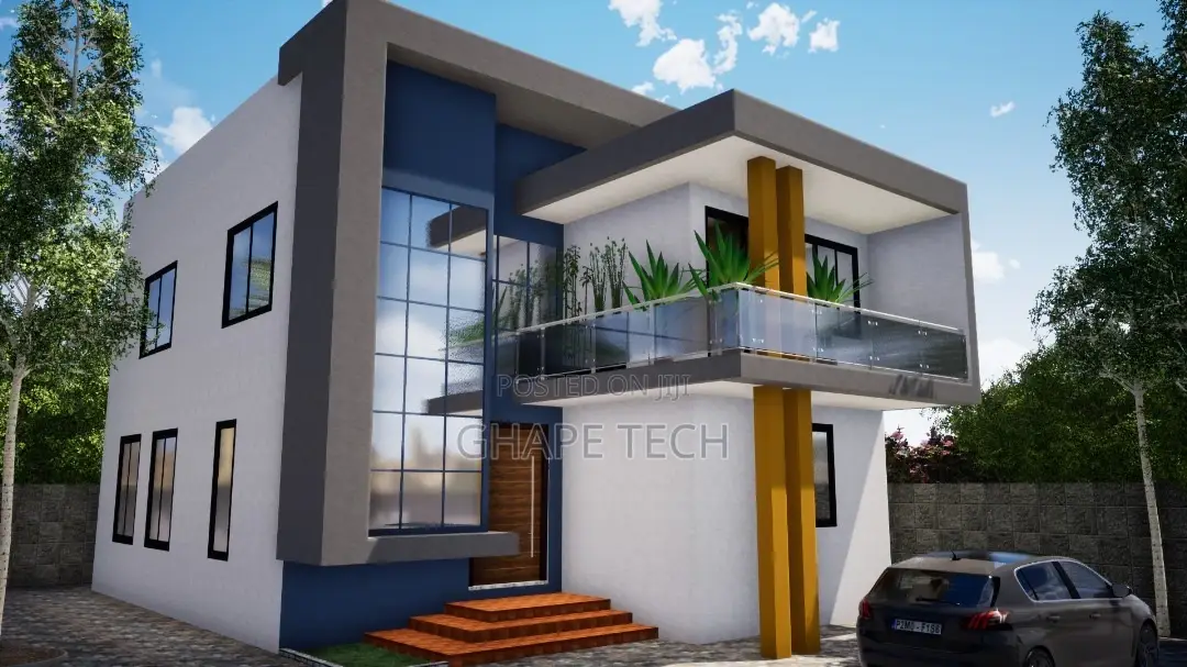 4 Bedroom Architectural Building Designs and Construction
